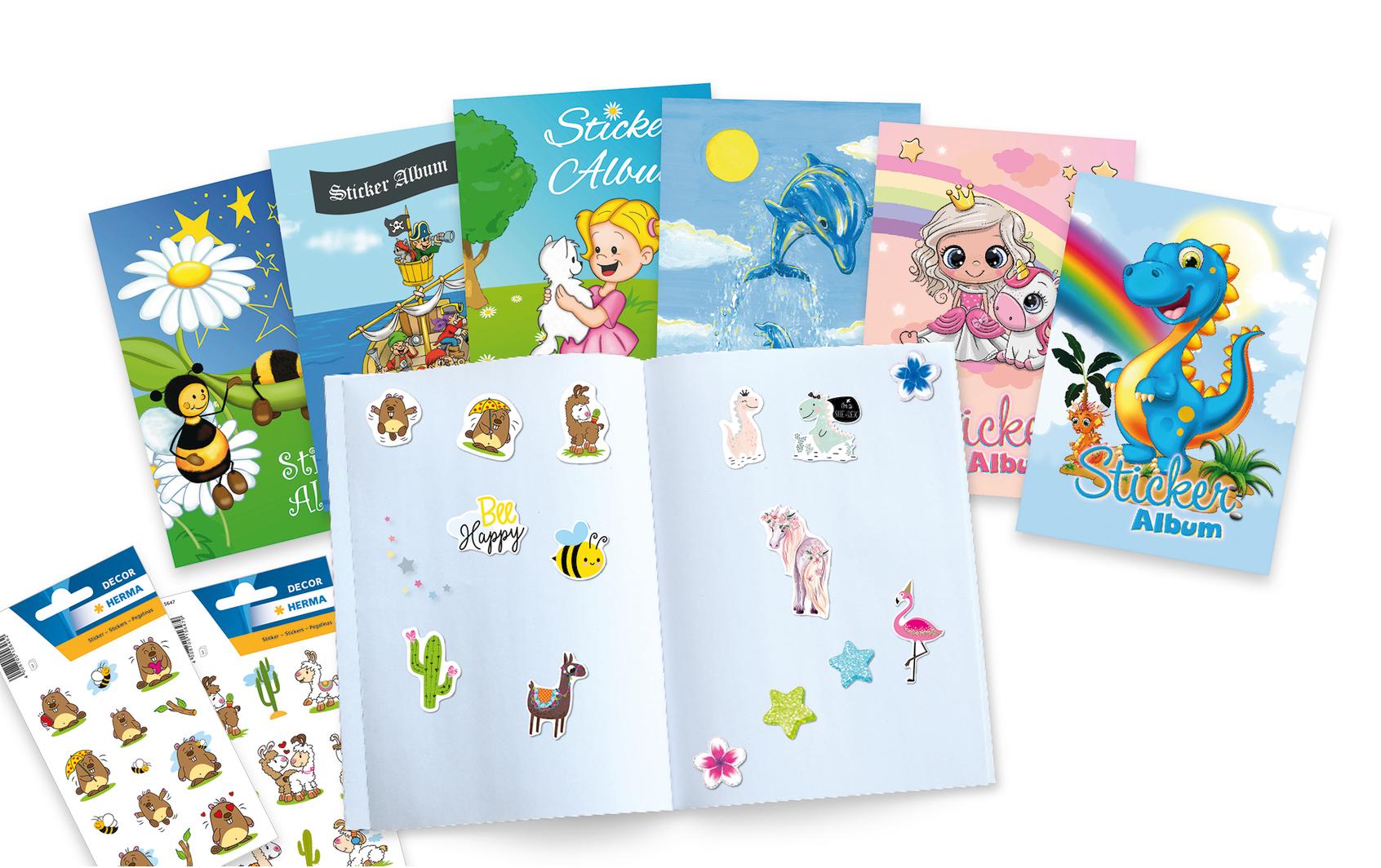 HERMA Stickeralbum Prinzessin Sweetie – A5, 16 Seiten