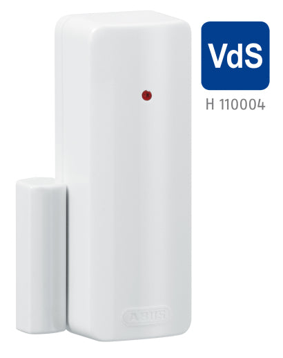 ABUS Secvest 2WAY FUMK50000W Funk Öffnungsmelder – Batteriebetrieb, CR2, für ABUS Terxon, Weiss