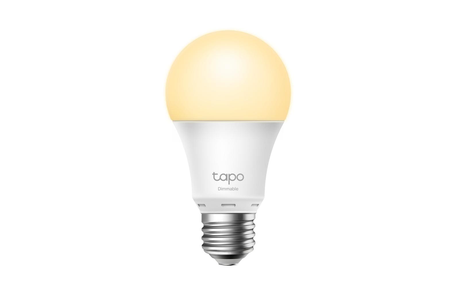 TP-Link Smart-Leuchtmittel E27 Tapo L510E – 806 lm, 2700 K, WLAN/App, dimmbar – Weiss