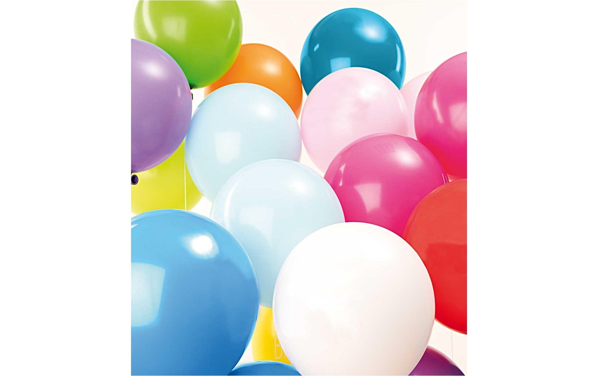 Rico Design Luftballons – mehrfarbig – Ø 30 cm – Latex – 12 Stk