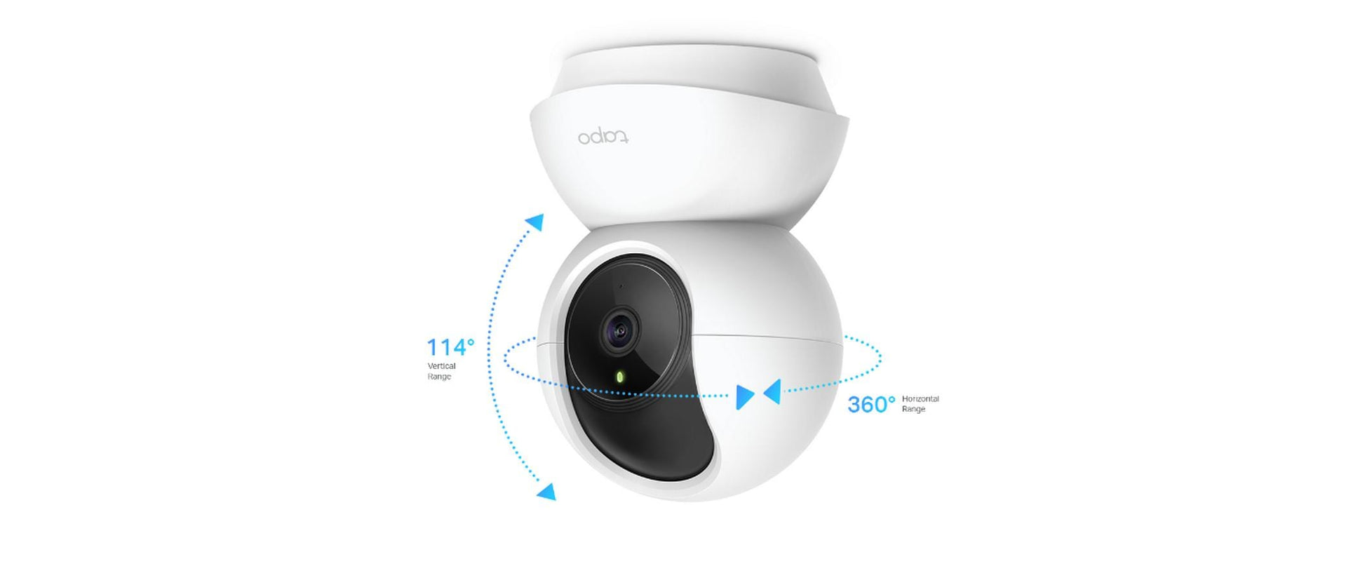 TP-Link Tapo C200 Überwachungskamera – 1080p, WLAN, Nachtsicht 9 m, Weiss
