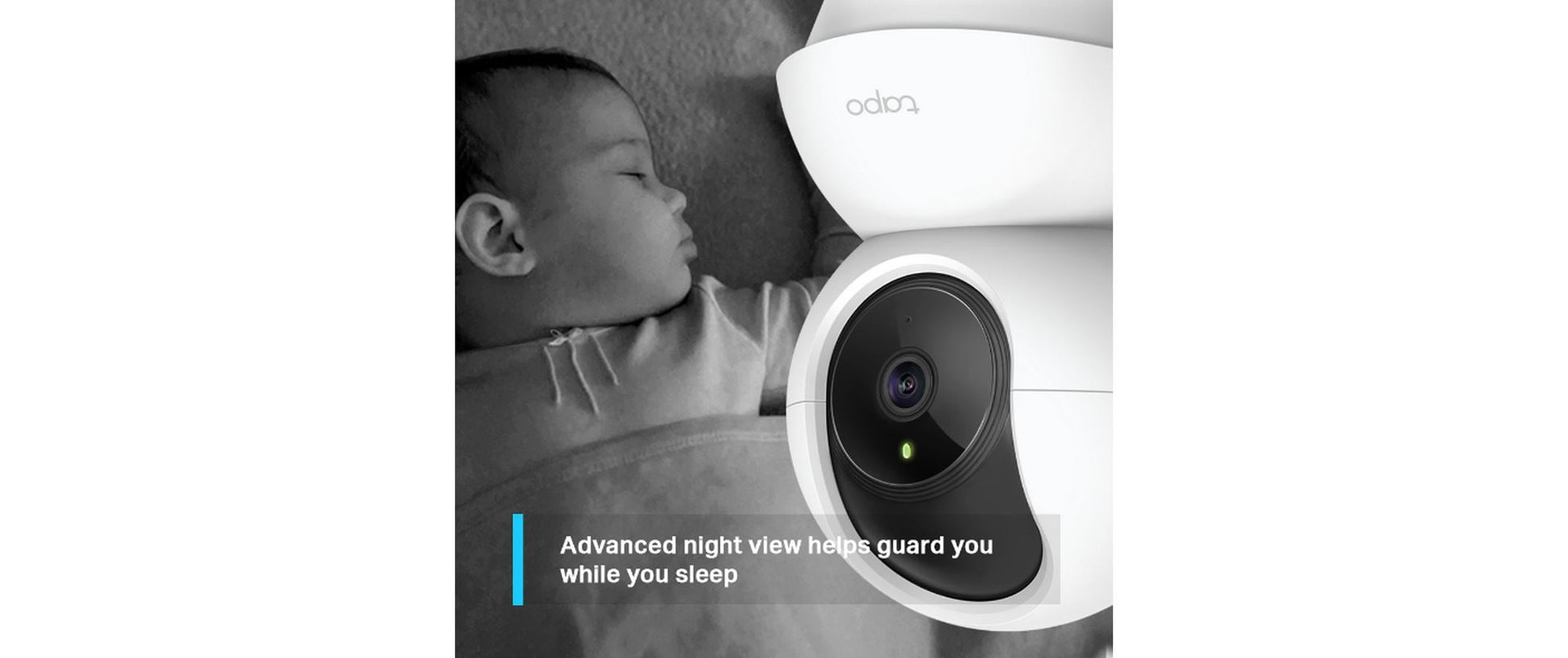 TP-Link Tapo C200 Überwachungskamera – 1080p, WLAN, Nachtsicht 9 m, Weiss