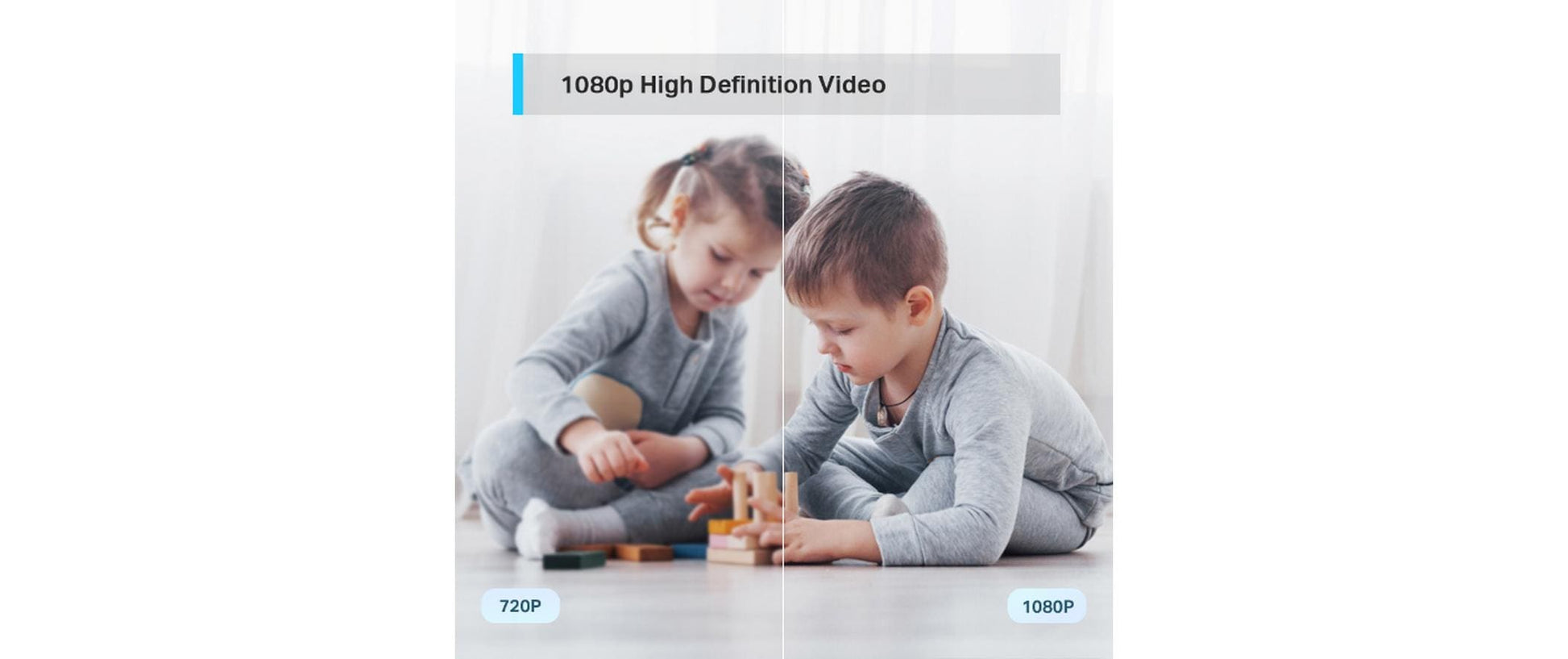 TP-Link Tapo C200 Überwachungskamera – 1080p, WLAN, Nachtsicht 9 m, Weiss