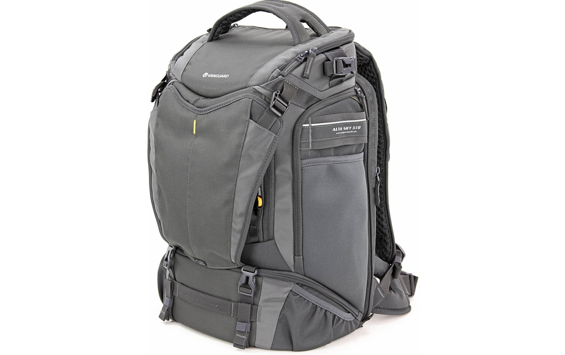 Vanguard Alta Sky 51D Rucksack – Innen 320 × 200 × 510 mm – für 15″ Laptop – Grau