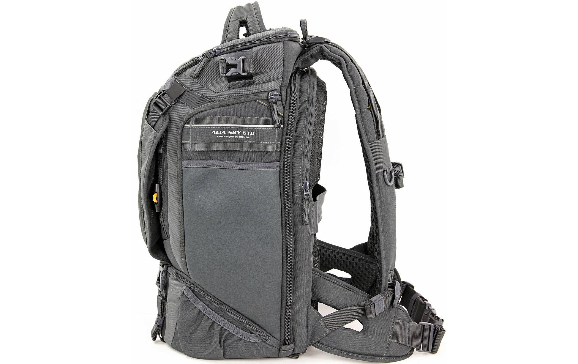Vanguard Alta Sky 51D Rucksack – Innen 320 × 200 × 510 mm – für 15″ Laptop – Grau