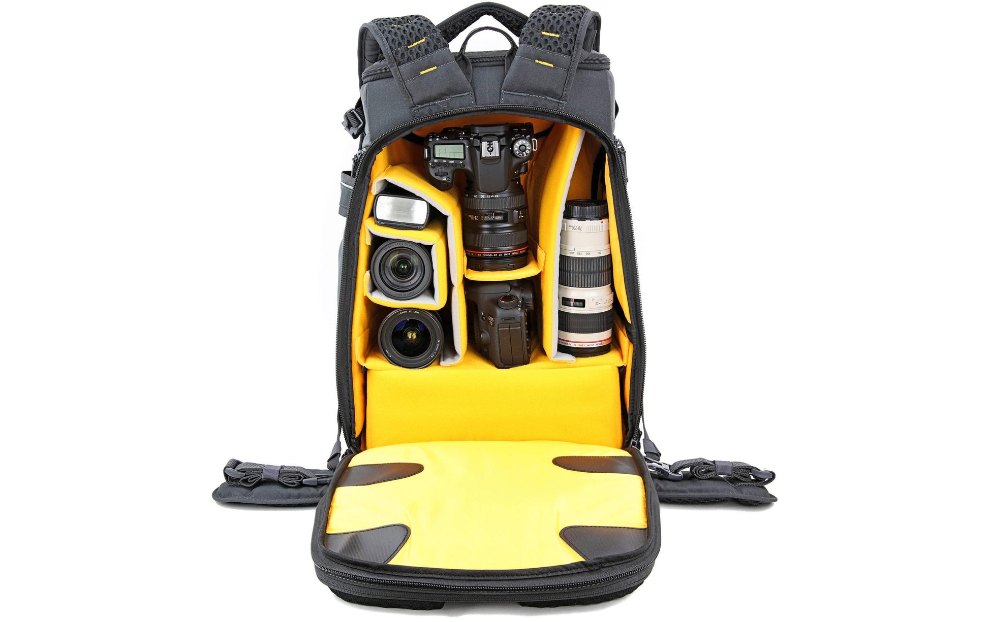 Vanguard Alta Sky 51D Rucksack – Innen 320 × 200 × 510 mm – für 15″ Laptop – Grau