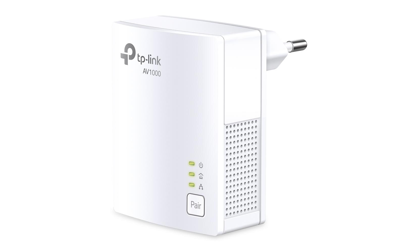 TP-Link TL-PA7017 KIT – Powerline-Adapter-Kit AV1000 – 1 Gbit/s, HomePlug AV2, 2er-Set