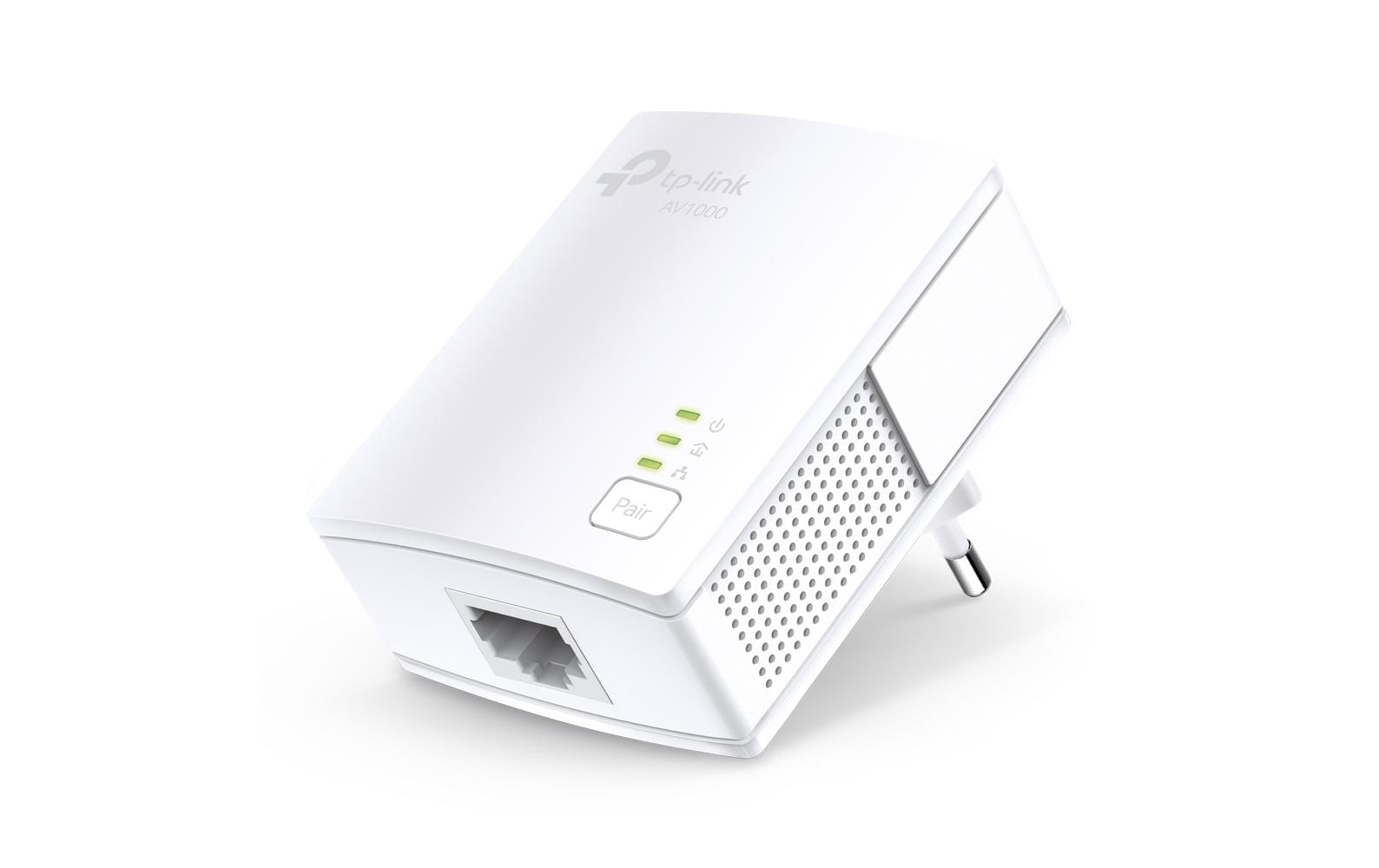 TP-Link TL-PA7017 KIT – Powerline-Adapter-Kit AV1000 – 1 Gbit/s, HomePlug AV2, 2er-Set