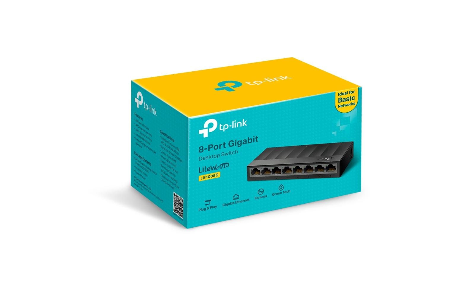 TP-Link LS1008G – Switch – 8×GbE