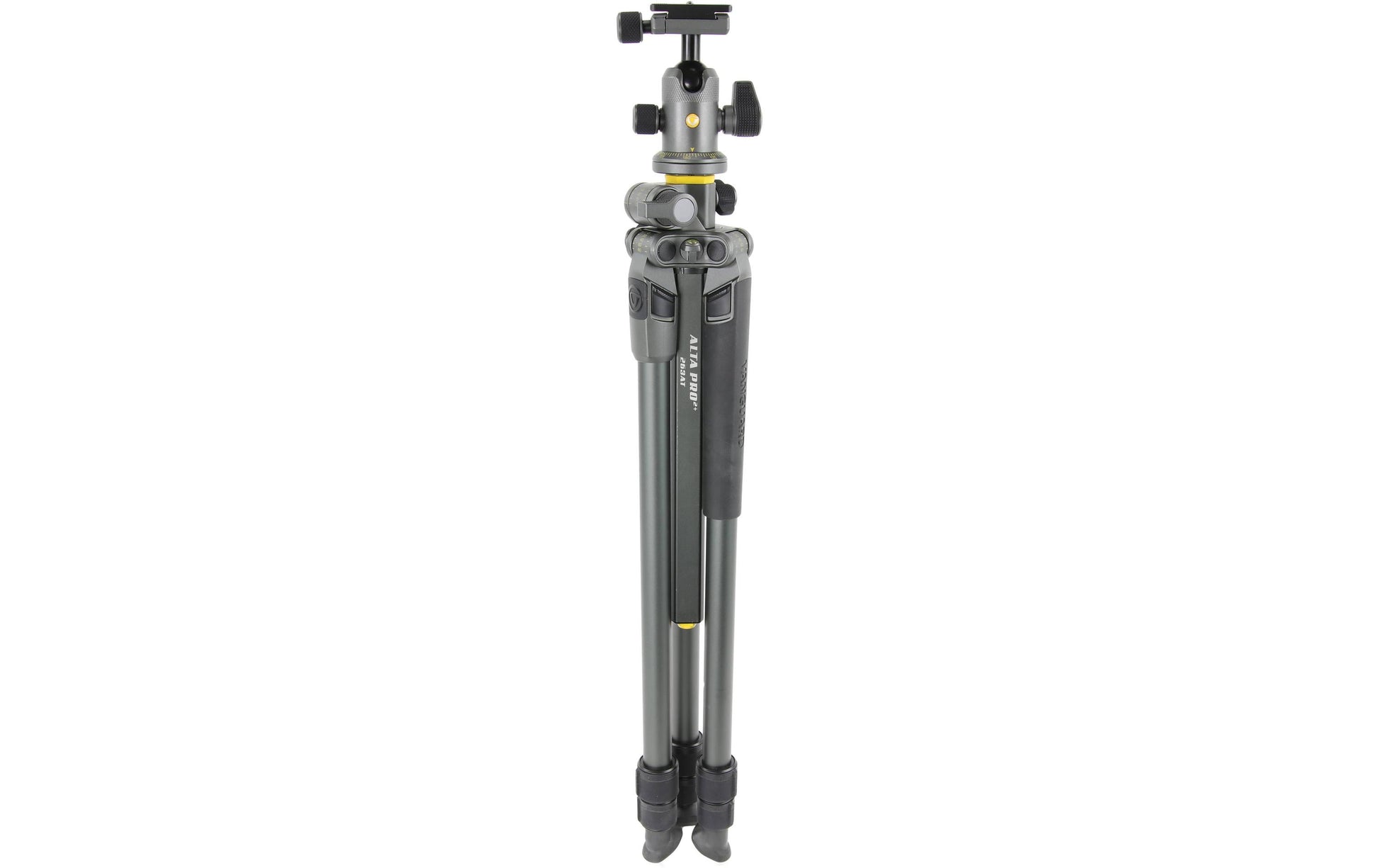 Vanguard Alta Pro 2+ 263AB100 Stativ – 173,4 cm – 7 kg – 3 Abschnitte, Twist-Lock – Grau