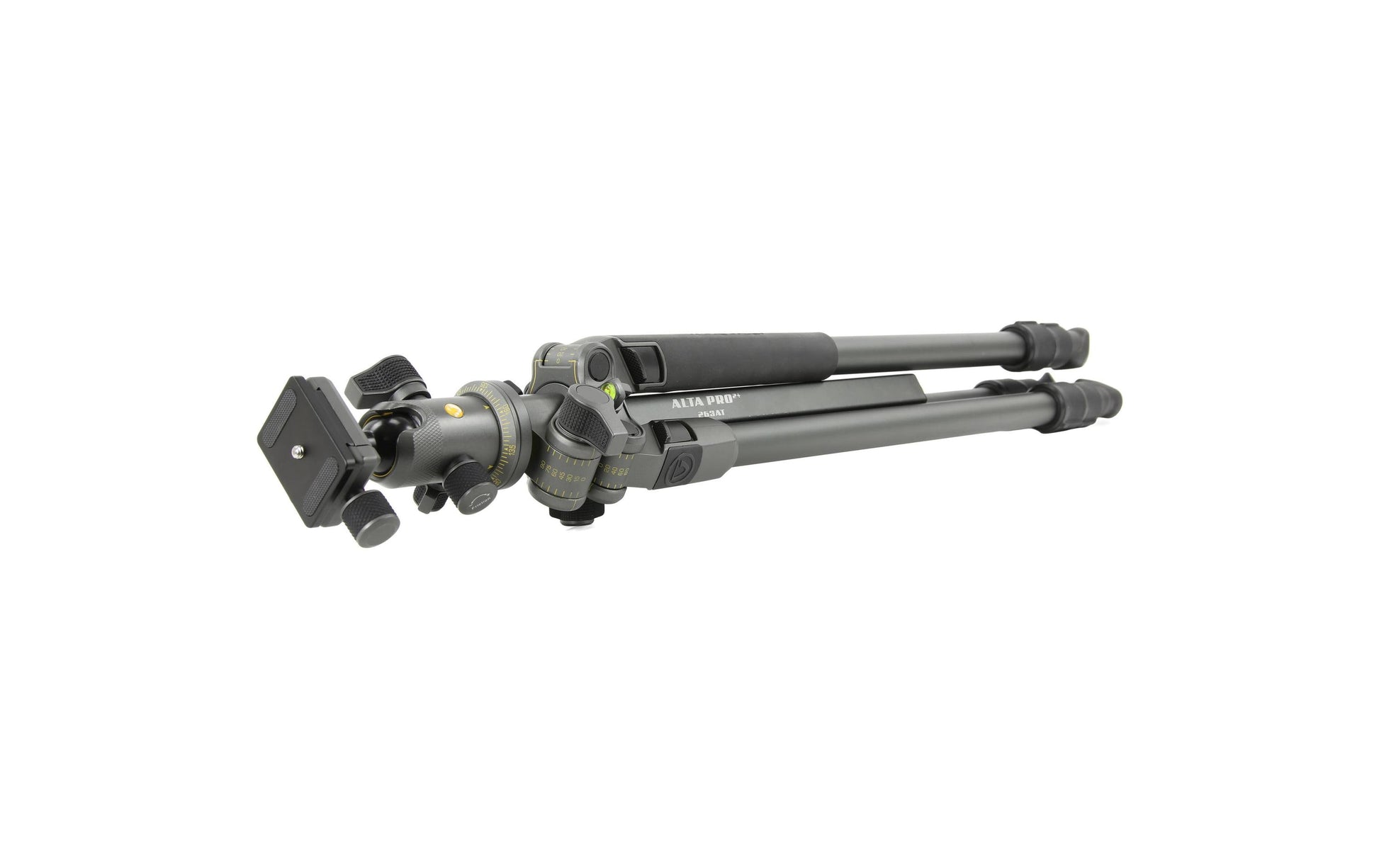Vanguard Alta Pro 2+ 263AB100 Stativ – 173,4 cm – 7 kg – 3 Abschnitte, Twist-Lock – Grau