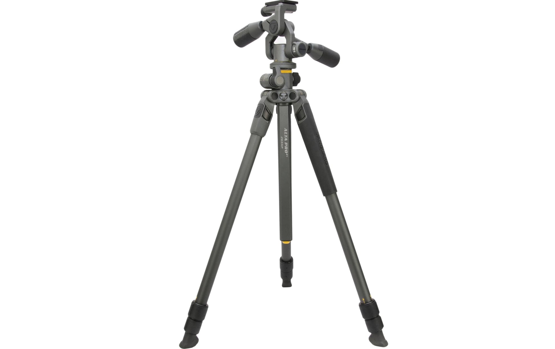Vanguard Alta Pro 2+ 263AP Stativ – Aluminium, 26 mm, 3 Abschnitte, 175,2 cm, Traglast 5 kg – Grau