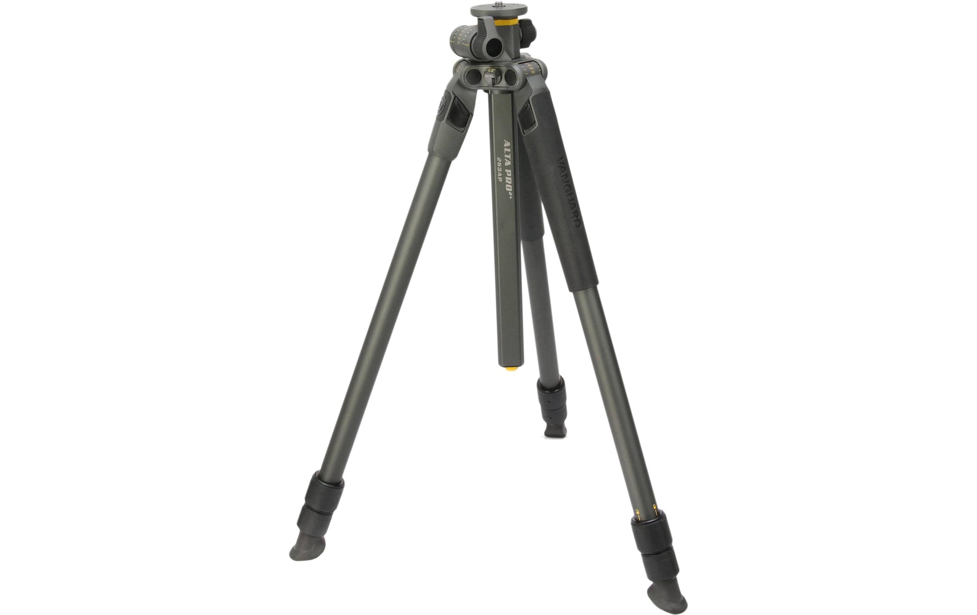 Vanguard Alta Pro 2+ 263AP Stativ – Aluminium, 26 mm, 3 Abschnitte, 175,2 cm, Traglast 5 kg – Grau