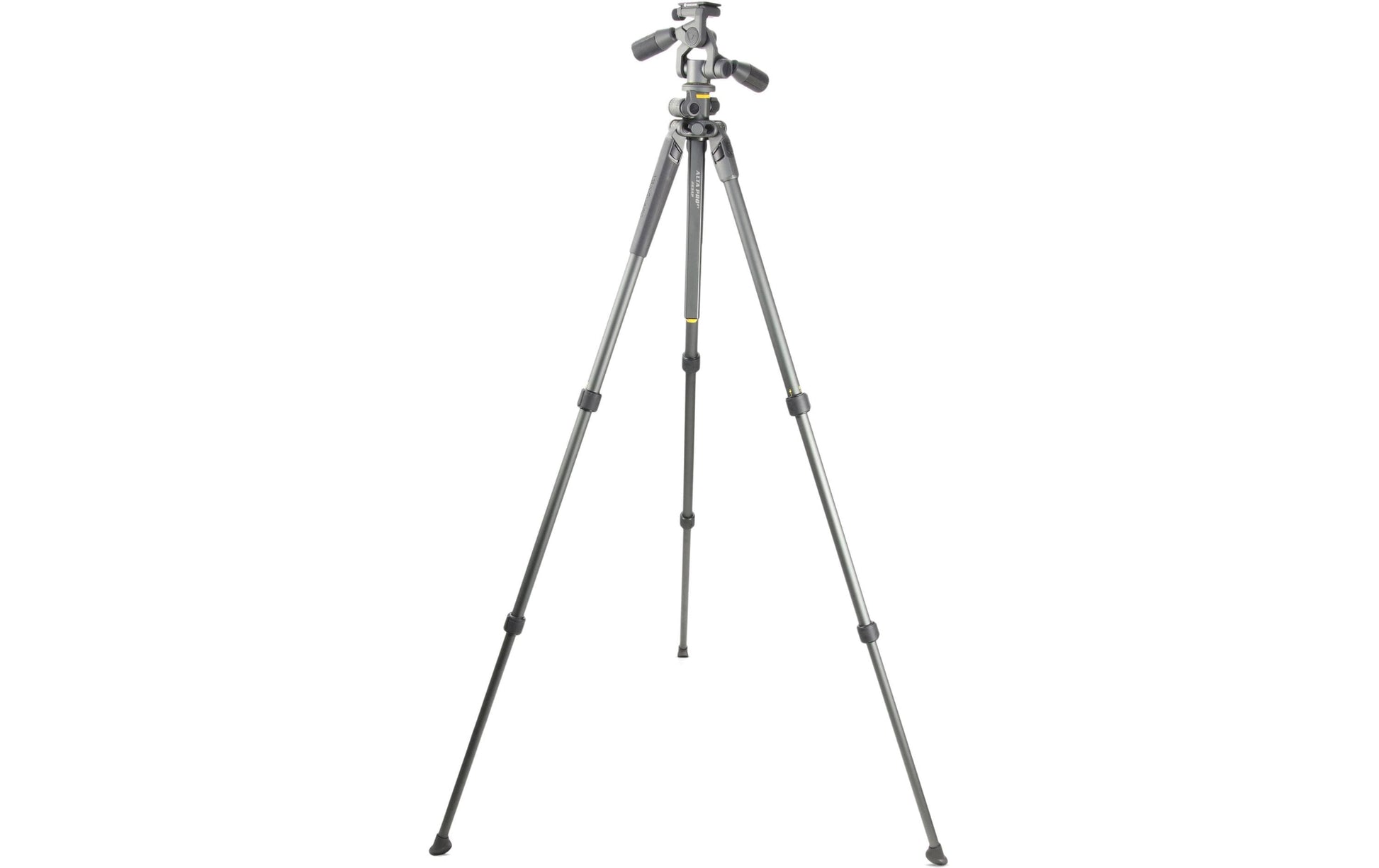 Vanguard Alta Pro 2+ 263AP Stativ – Aluminium, 26 mm, 3 Abschnitte, 175,2 cm, Traglast 5 kg – Grau