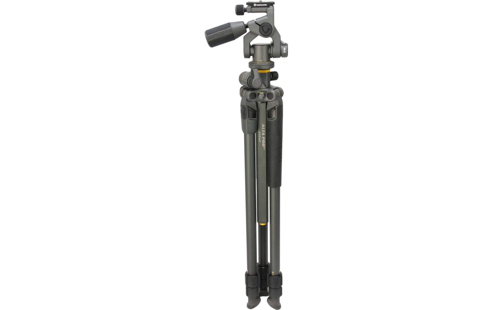 Vanguard Alta Pro 2+ 263AP Stativ – Aluminium, 26 mm, 3 Abschnitte, 175,2 cm, Traglast 5 kg – Grau