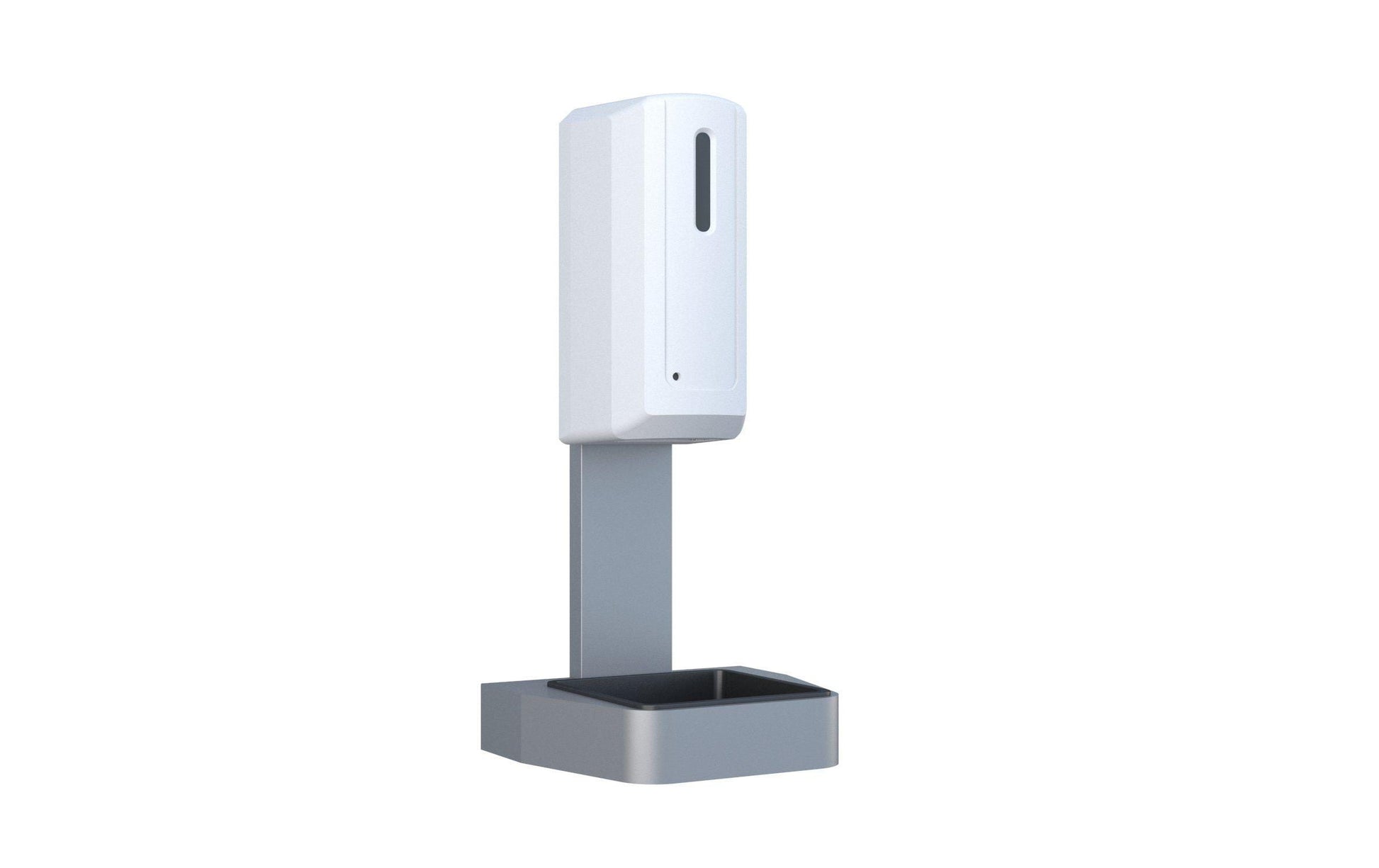 Multibrackets Automatischer Desinfektionsmittelständer – Standgerät – 1000 ml, weiss, ABS