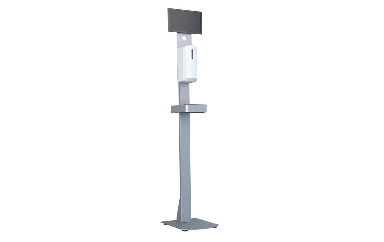 Multibrackets Automatischer Desinfektionsmittelständer – Stand – 1000 ml, weiss, ABS