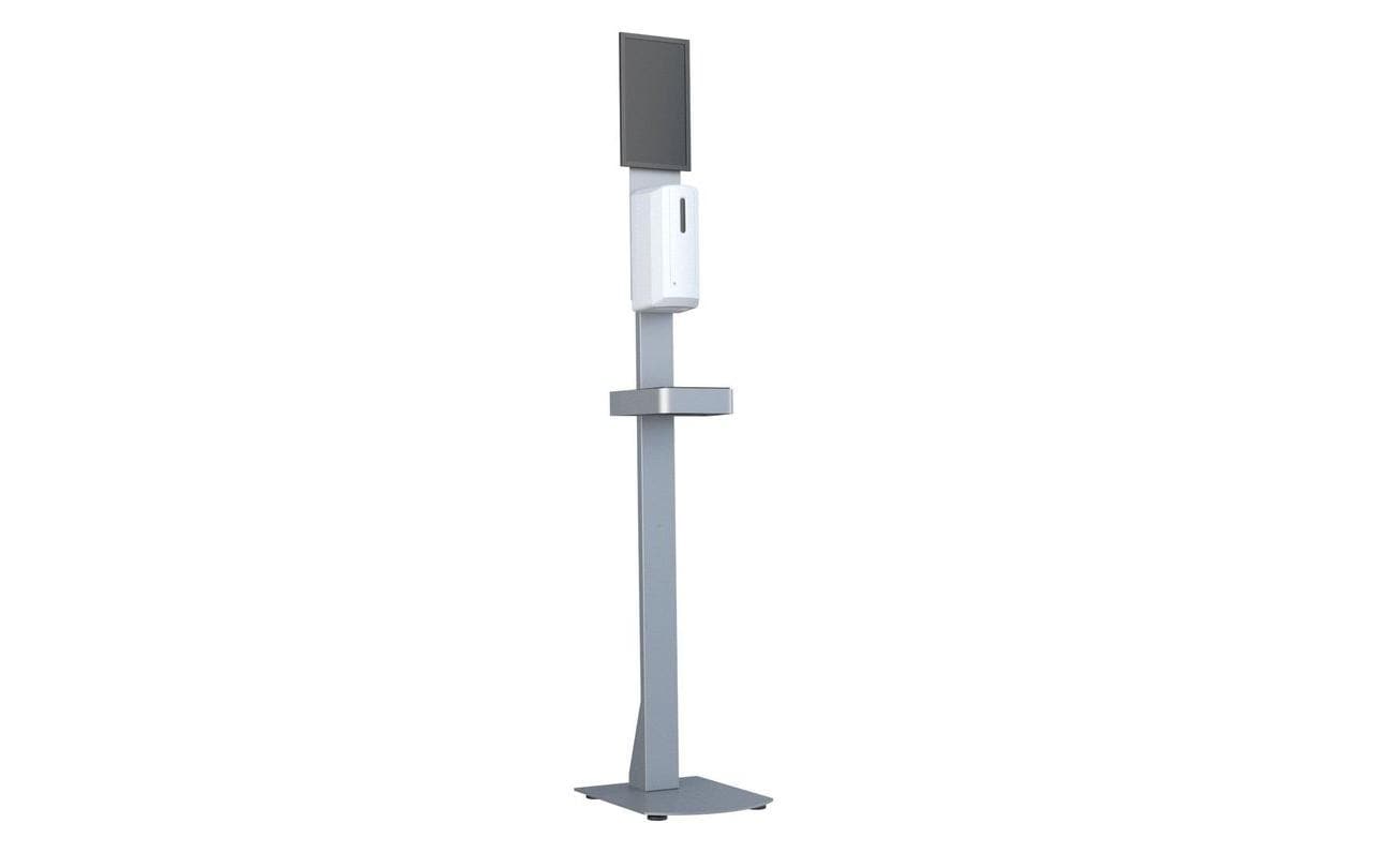 Multibrackets Automatischer Desinfektionsmittelständer – Stand – 1000 ml, weiss, ABS