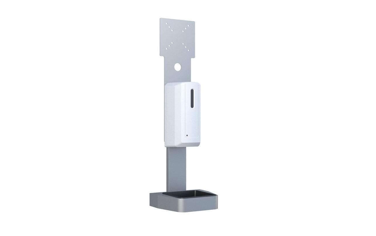 Multibrackets Automatischer Desinfektionsmittelständer – Standgerät – 1000 ml, weiss, ABS