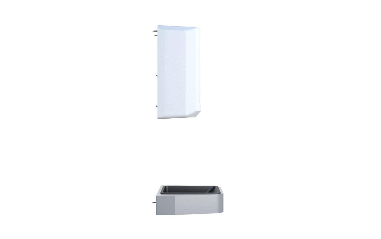 Multibrackets Automatischer Desinfektionsmittelspender – Wandmontage – 1'000 ml, weiss, ABS
