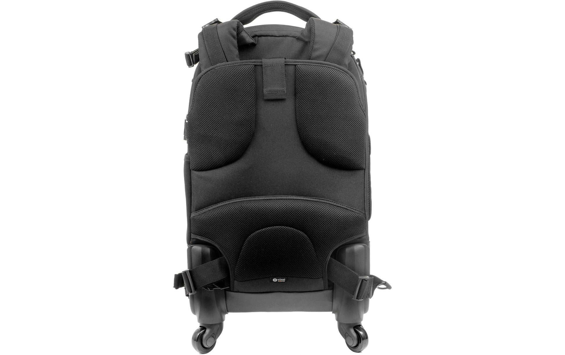 Vanguard Alta Fly 58T Trolley-Rucksack – für 1–2 Pro-DSLRs, 4–6 Objektive – 14″ Laptop-Fach – Schwarz