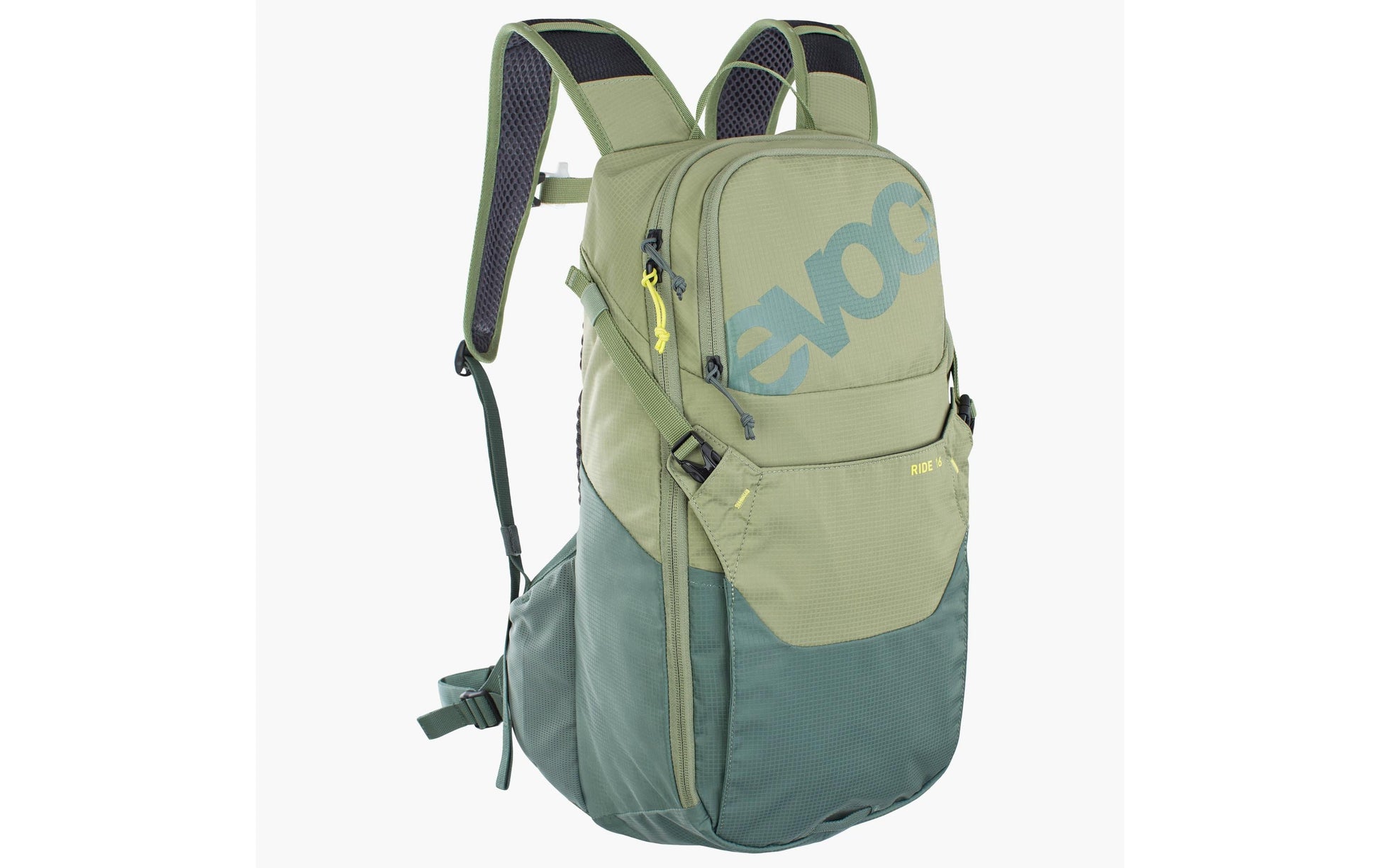 EVOC Ride – Bike-Rucksack – 16 l, Trinksystem, olivgrün