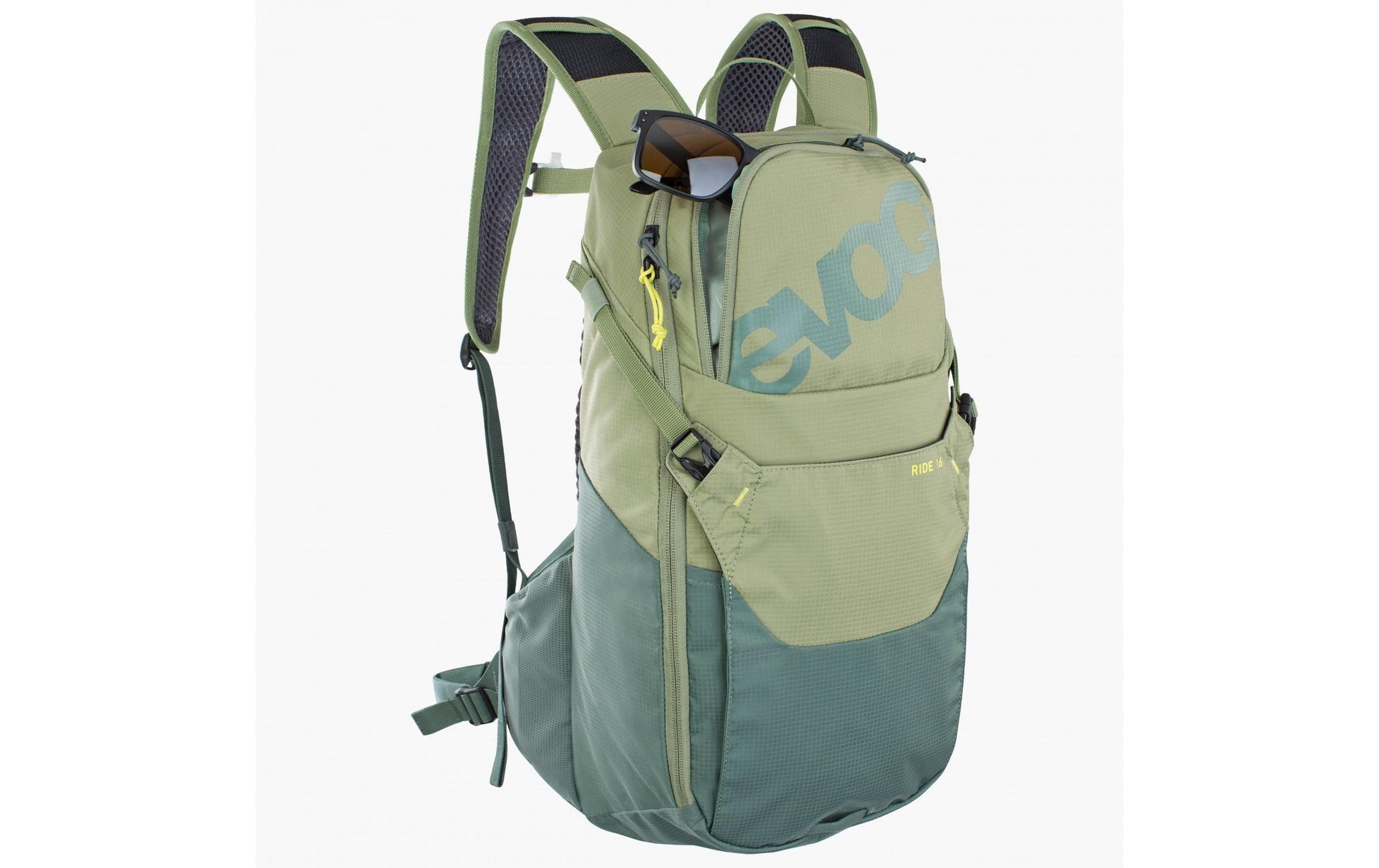 EVOC Ride – Bike-Rucksack – 16 l, Trinksystem, olivgrün