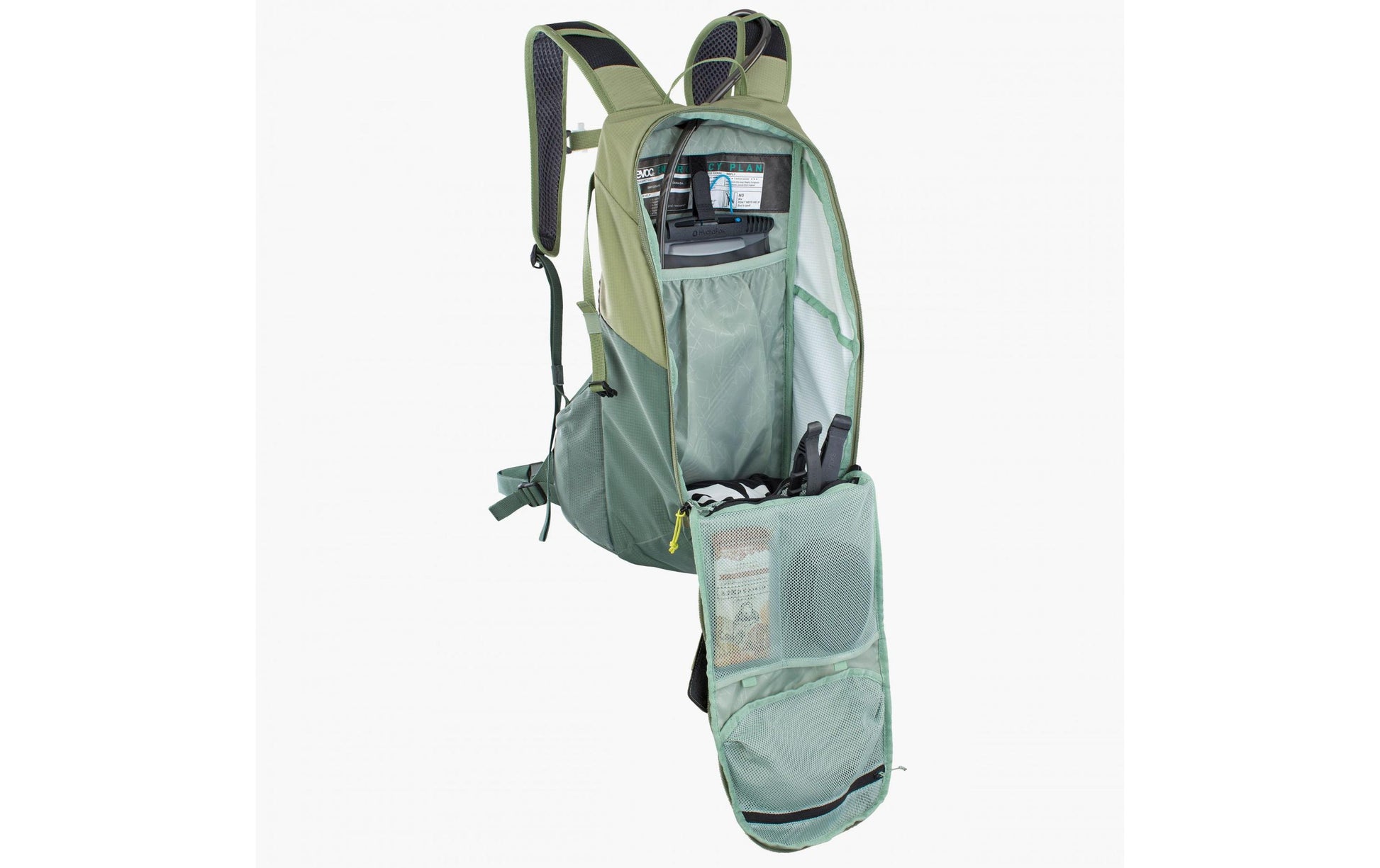 EVOC Ride – Bike-Rucksack – 16 l, Trinksystem, olivgrün