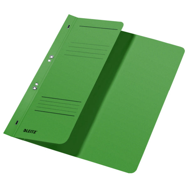Leitz Schnellhefter – A4, Karton, Grün, Beschriftungslinien, 250 g/m²