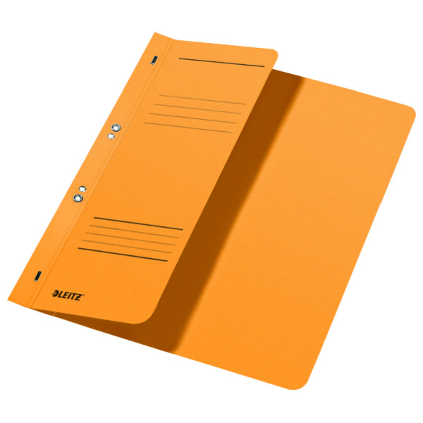 Leitz Schnellhefter – A4, Karton, Gelb, Beschriftungslinien, 250 g/m², 1 Stk.