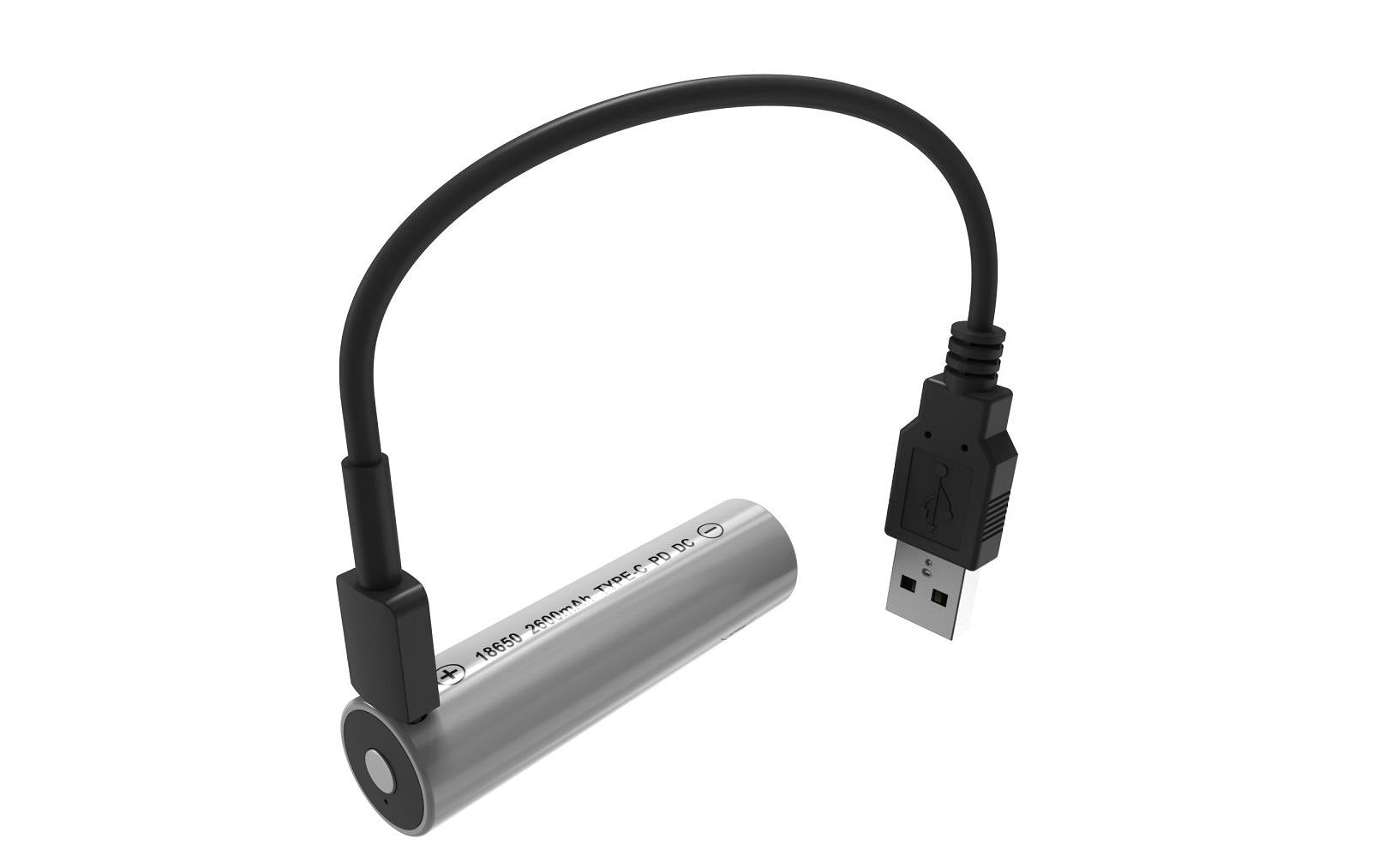 NORDRIDE Taschenlampe SPOT Defender – 1100 lm, 190 m, IP68, USB, 2600 mAh Akku, 3 Stufen, SOS – Schwarz