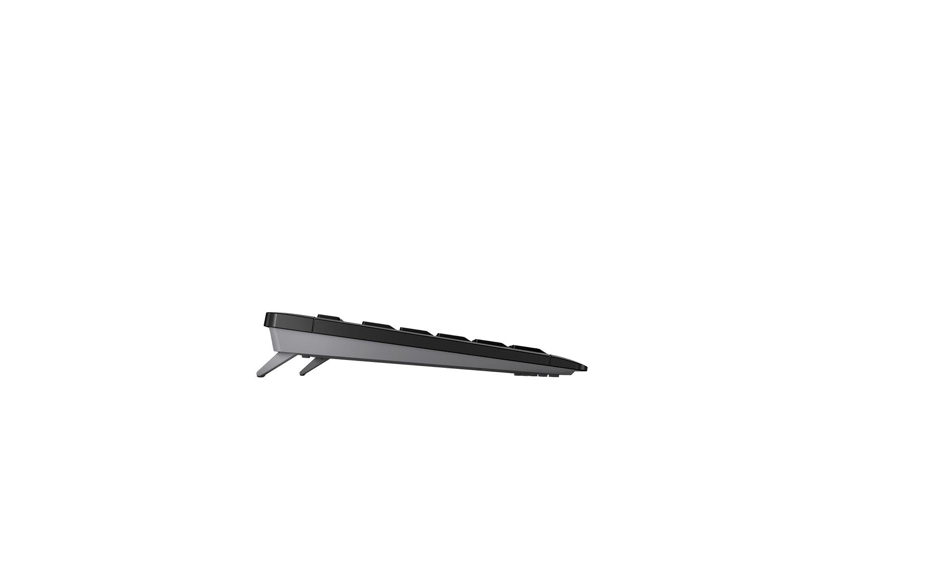CHERRY STREAM DESKTOP 8500 – Tastatur, kabellos (2,4 GHz), CH-Layout (DE-CH), Schwarz