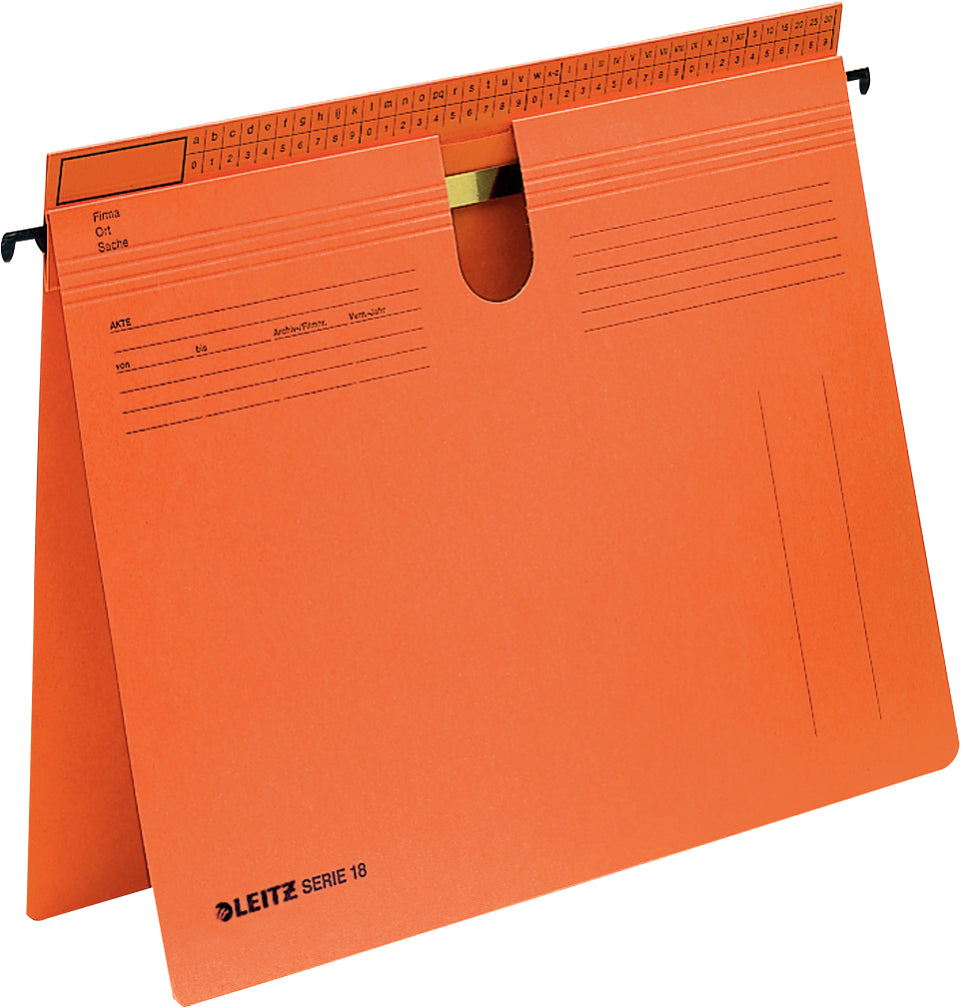 Leitz Hängeordner – Manilakarton, Orange