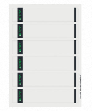 Leitz Schuletiketten – 39×192 mm, 600 Stk, 100 Bogen, Papier, permanent haftend