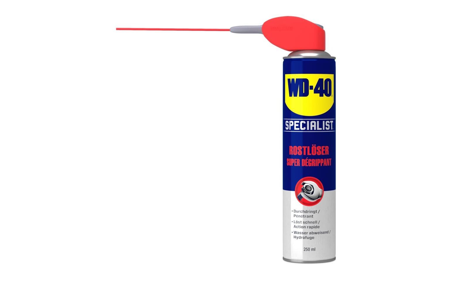 WD-40 Rostlöser – für Bolzen, Werkzeug & Fahrzeug – 250 ml – 1 Stk. – Spray