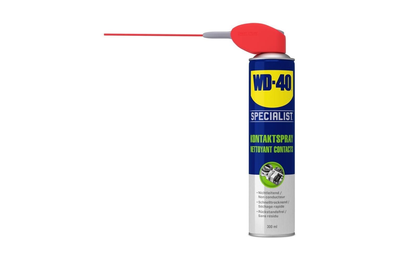 WD-40 SPECIALIST Bildschirm-/Elektronikreiniger für Kunststoff und Gummi – Spraydose (Aerosol) – 300 ml