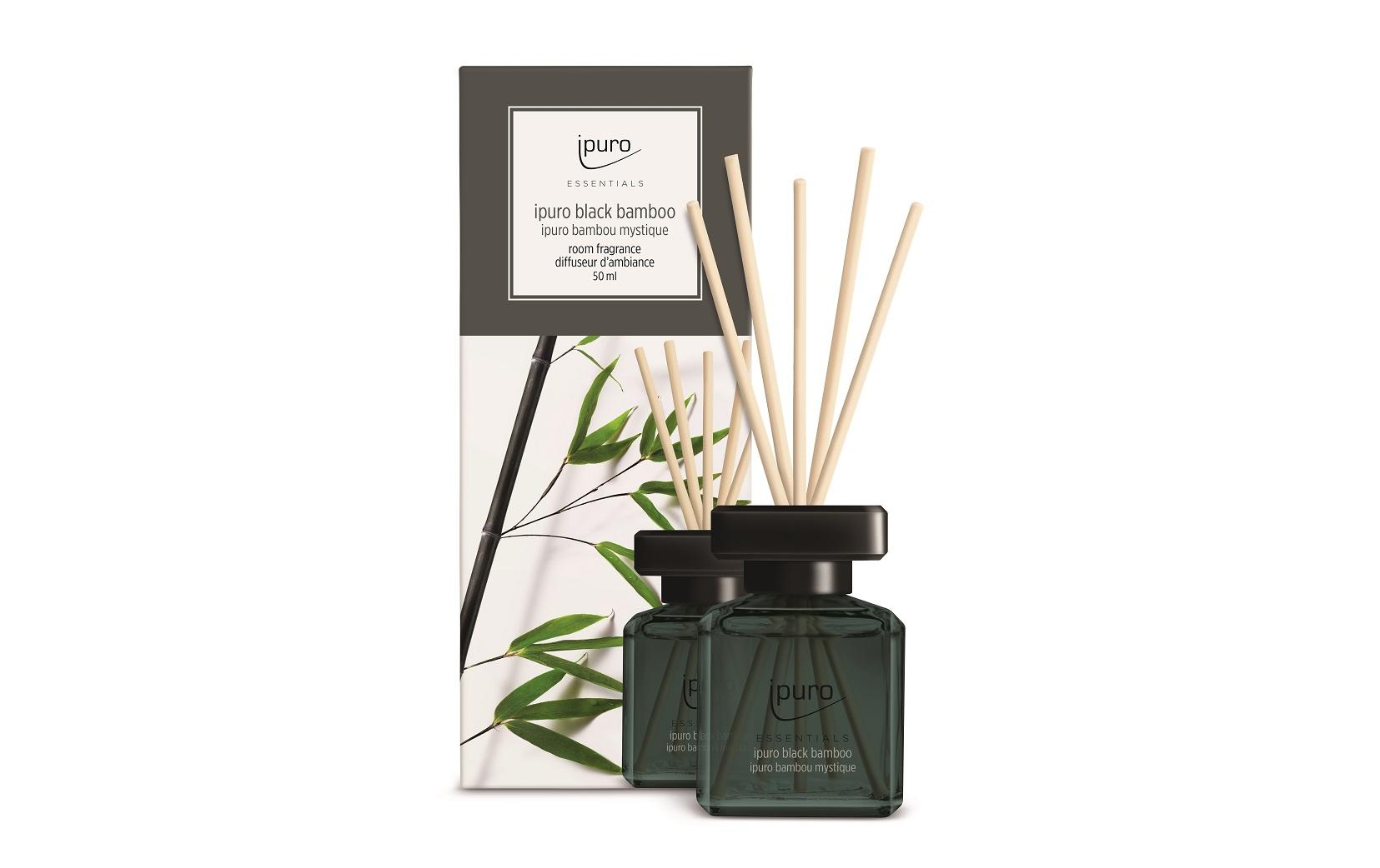 ipuro Essentials Black Bamboo – Duftstäbchen, 50 ml