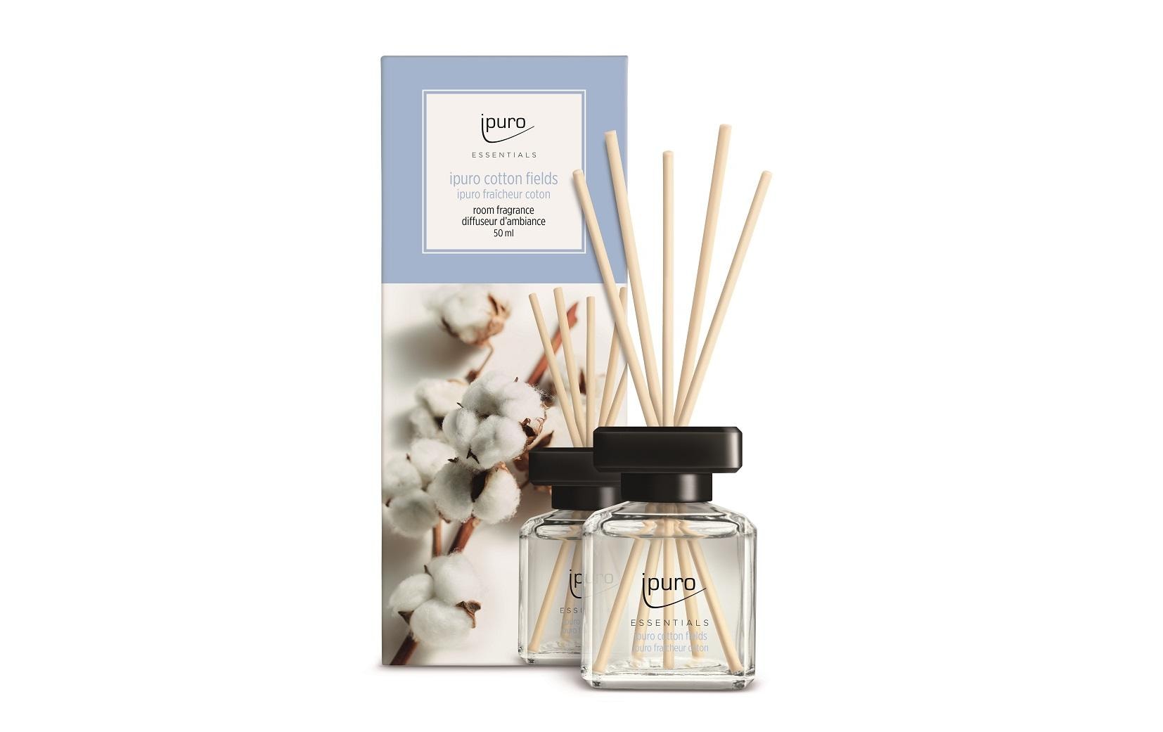 ipuro Essentials Cotton Fields – Duftstäbchen, 100 ml