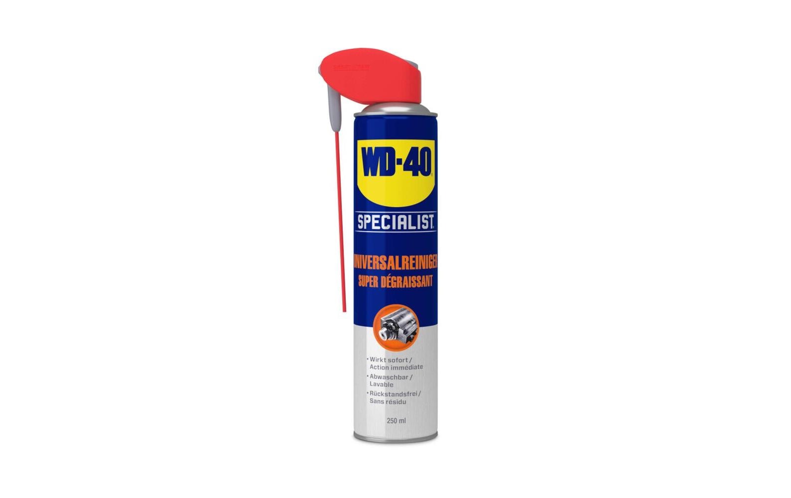 WD-40 SPECIALIST Allzweckreiniger für Metall, Kunststoff, Gummi – Spraydose – 250 ml