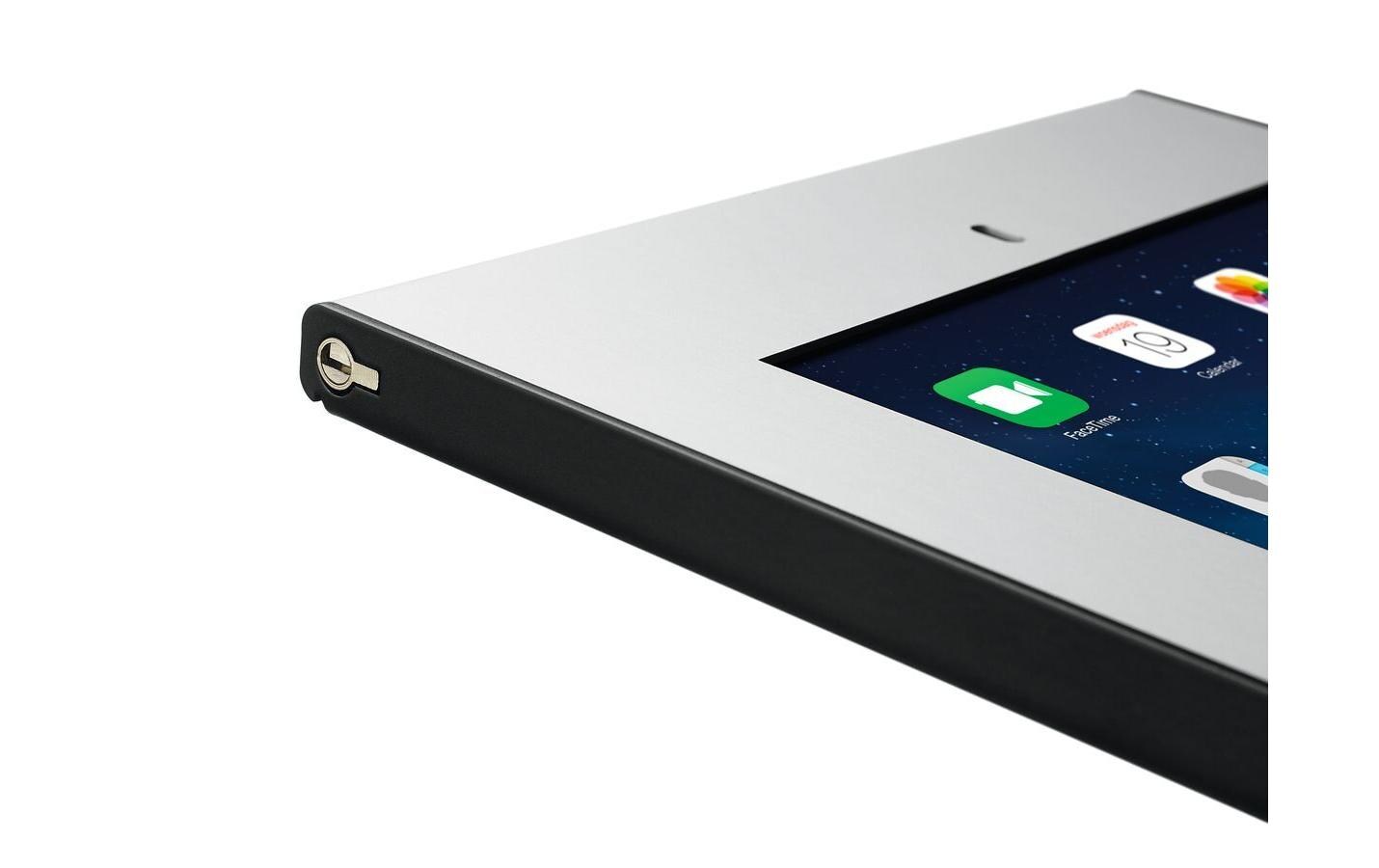 Vogel's Prof PTS 1238 Tablet-Rahmen – für iPad 10,2" – abschliessbar – silber