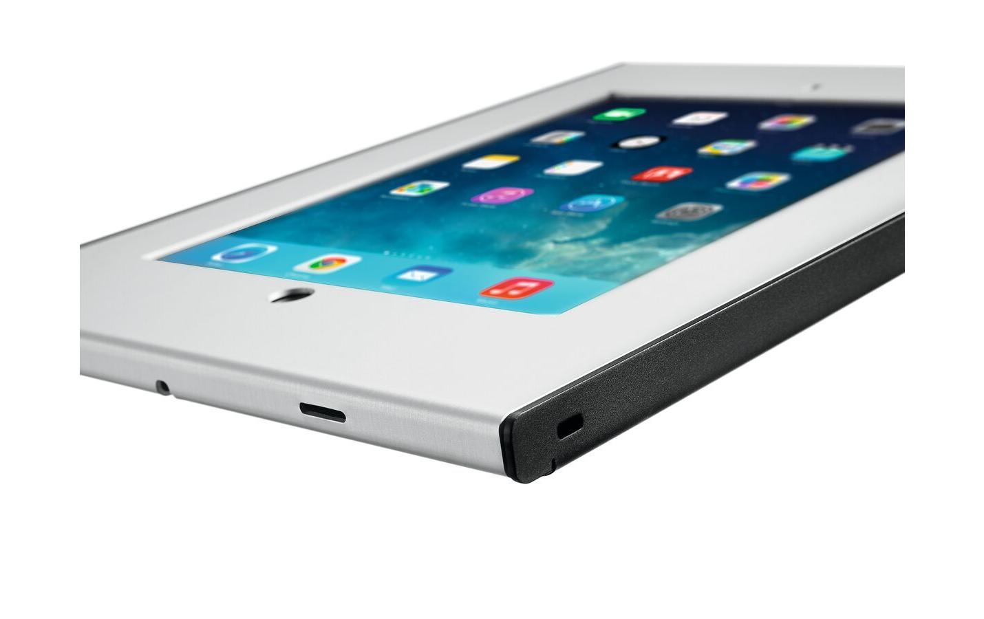 Vogel's Prof PTS 1238 Tablet-Rahmen – für iPad 10,2" – abschliessbar – silber