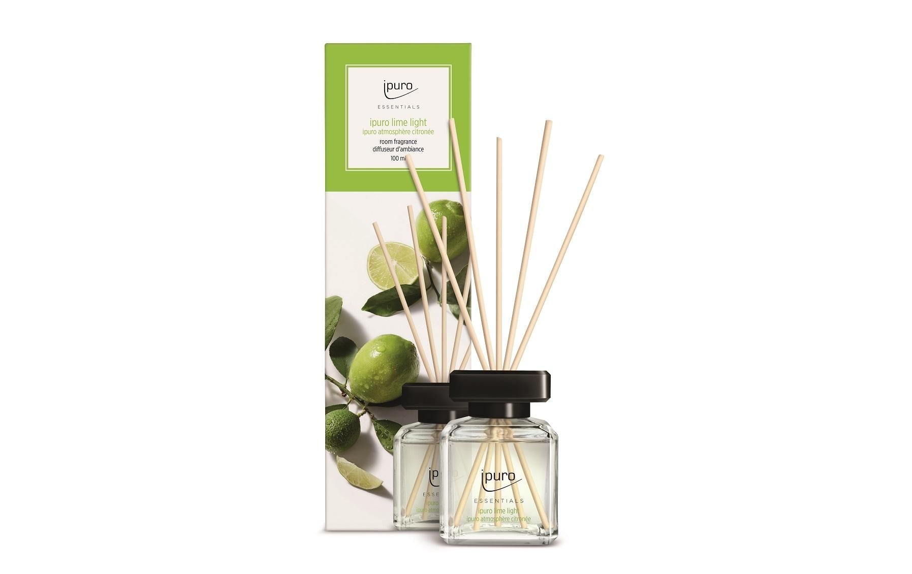 ipuro Essentials Lime Light – Duftstäbchen, 100 ml