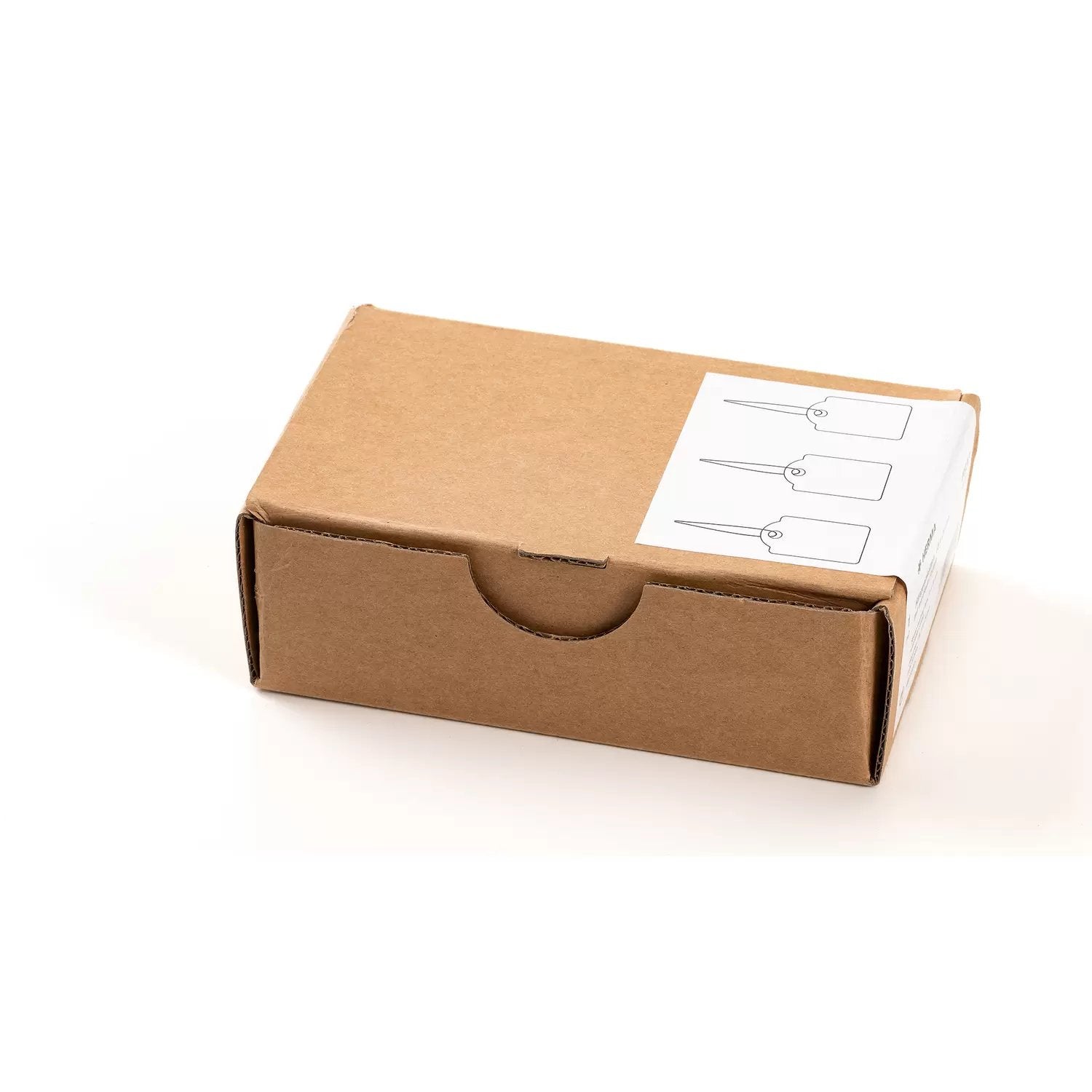 HERMA Anhängeetiketten – 15 × 24 mm, Karton, weiss, mit Faden, 1'000 Stk.
