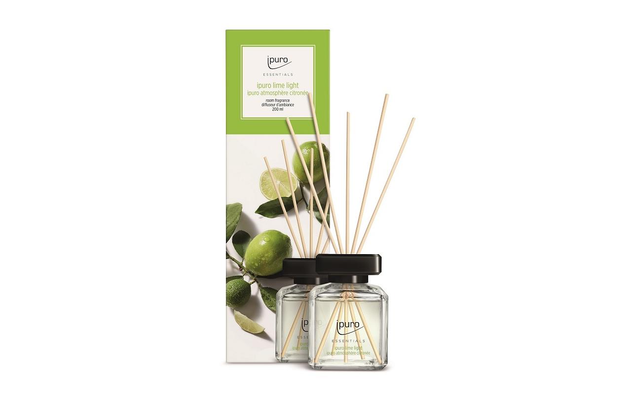 ipuro ESSENTIALS lime light – Duftstäbchen, 200 ml