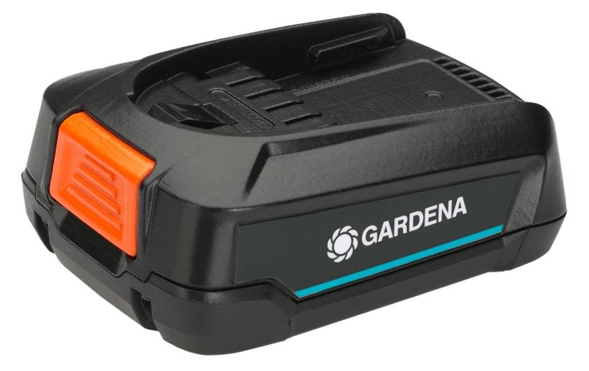 Gardena Ersatzakku Li-Ion, 2000 mAh, 18 V – für Bosch 18 V POWER FOR ALL – 1 Stk.