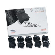Xerox ColorStix Schwarz Toner – Original – 10er-Pack – je 14'000 Seiten – für Xerox Phaser 8200