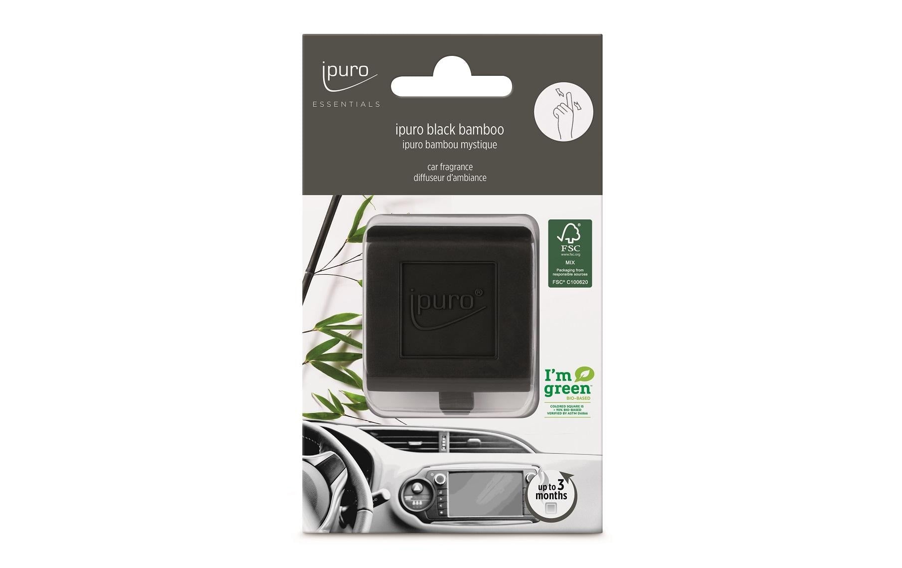 ipuro Black Bamboo – Auto-Lufterfrischer