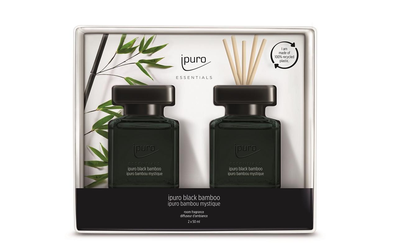 ipuro Black Bamboo – Duftstäbchen, 2 × 50 ml