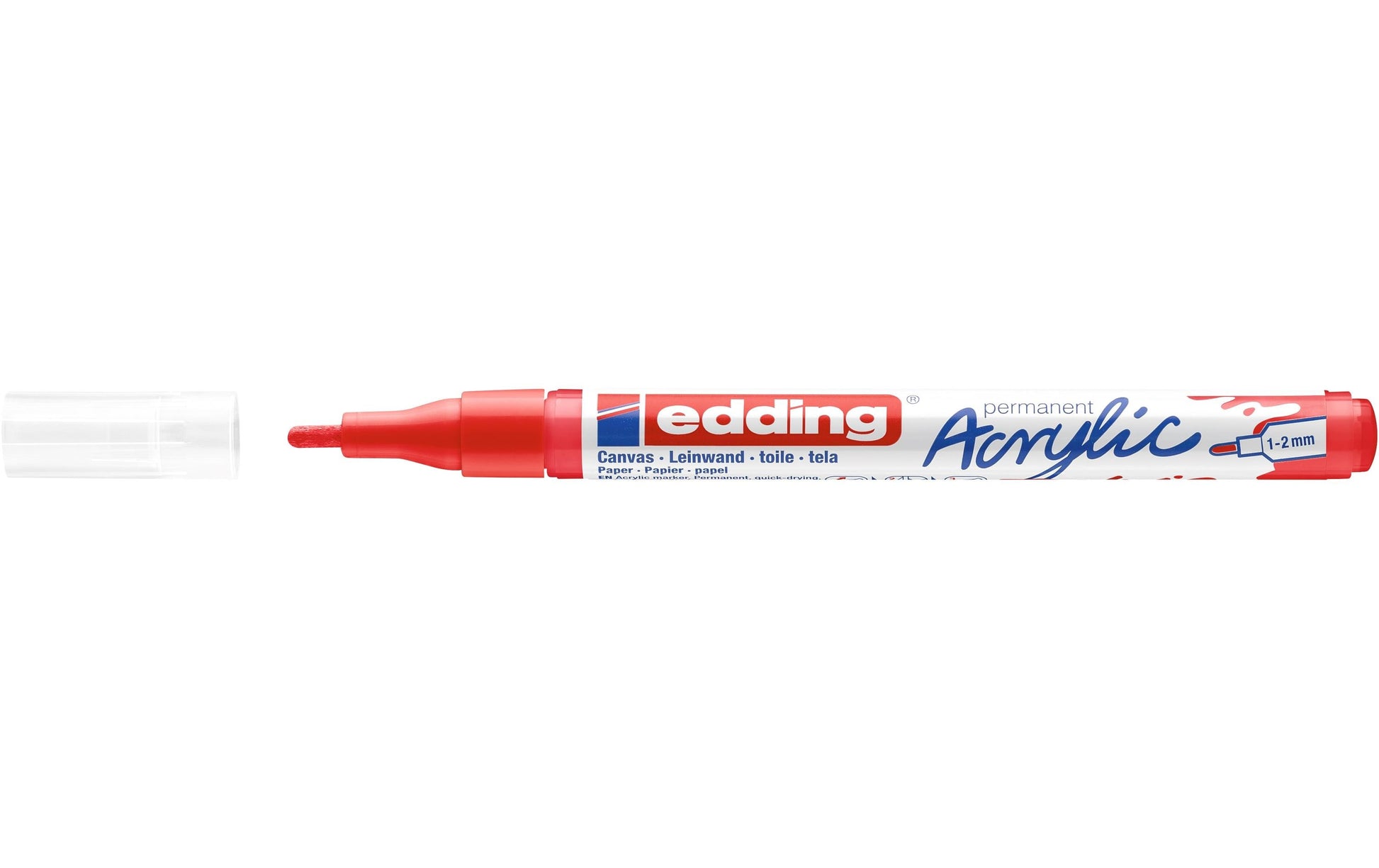 Edding Permanent Marker – Rot