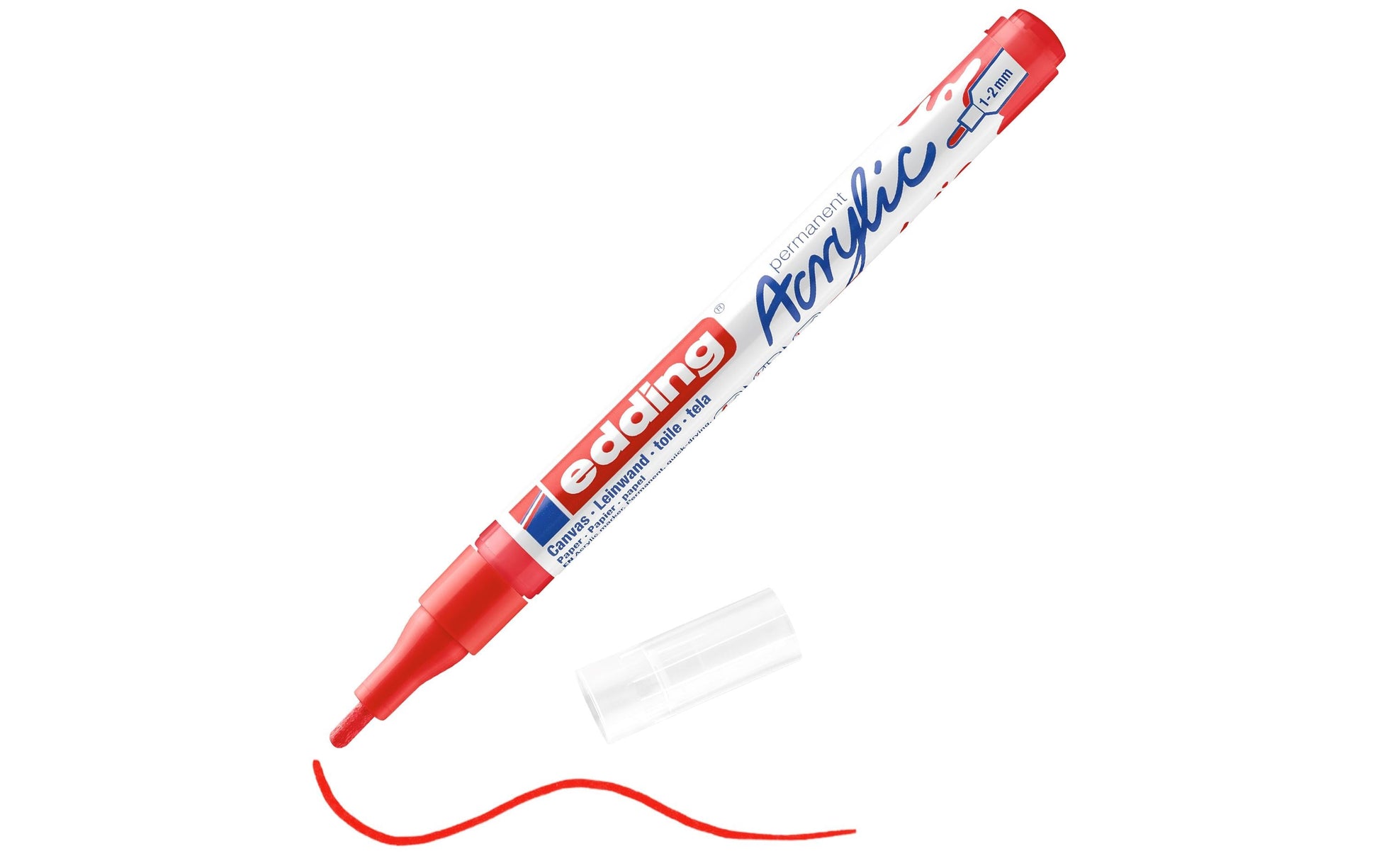 Edding Permanent Marker – Rot